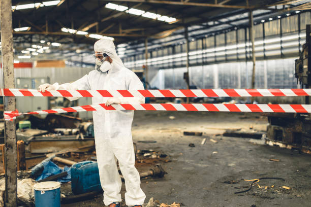 Professional Infectious Disease Decontamination technician working in Fremont, NE